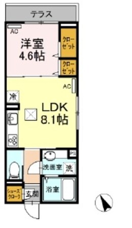 Casa Hermosaの物件間取画像